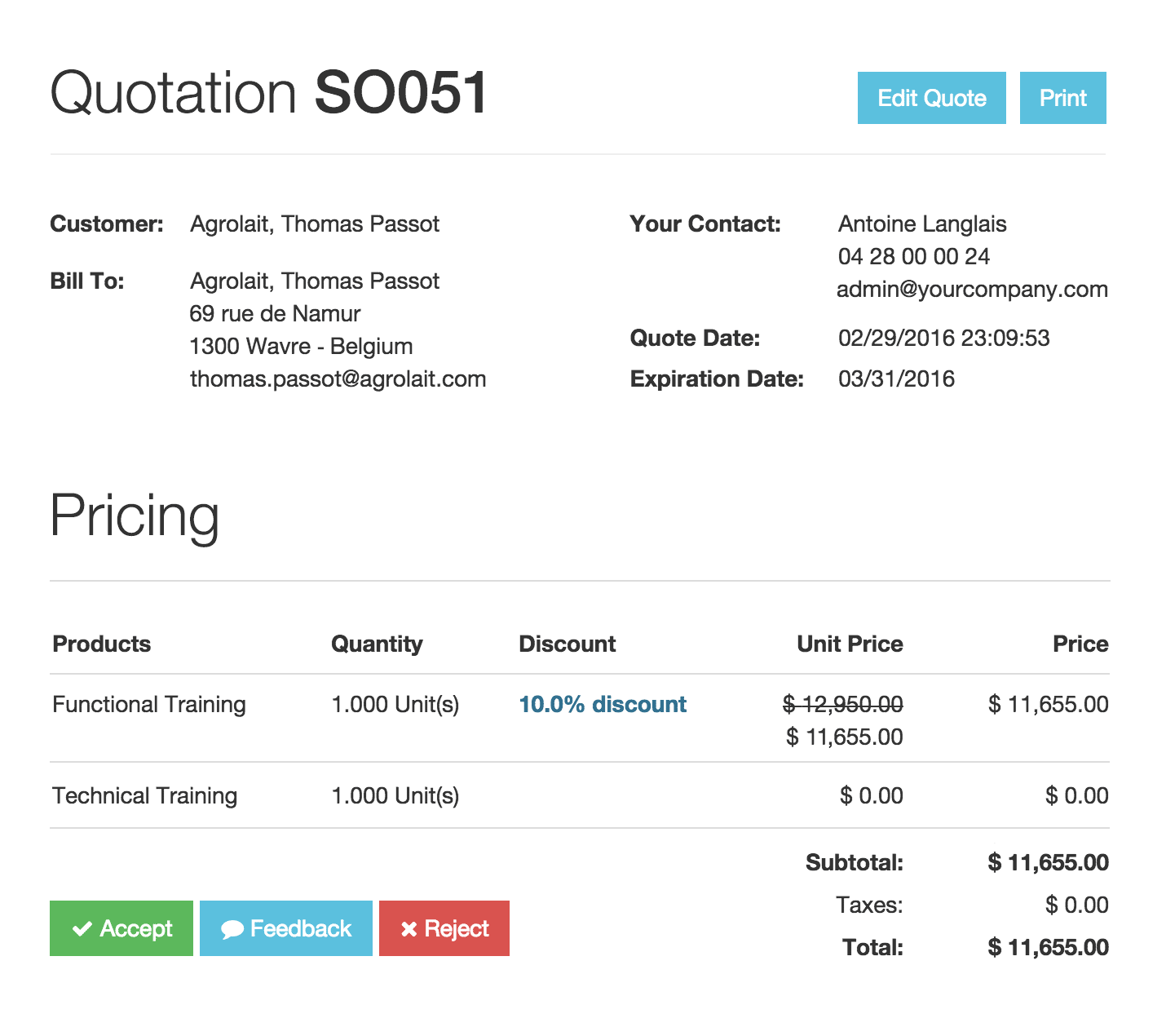 Odoo CMS - a big picture